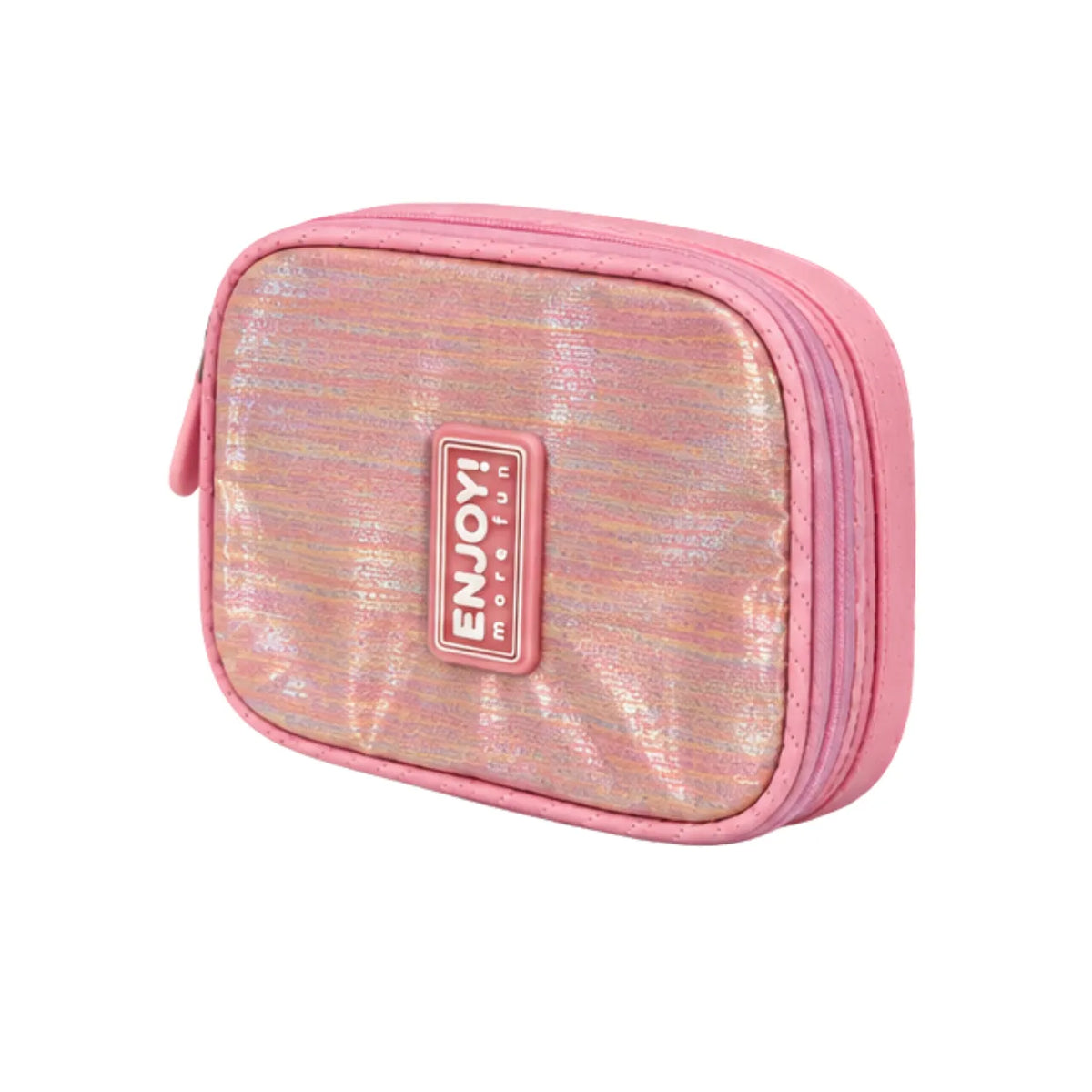 Estojo Box Enjoy Rosa Qualis