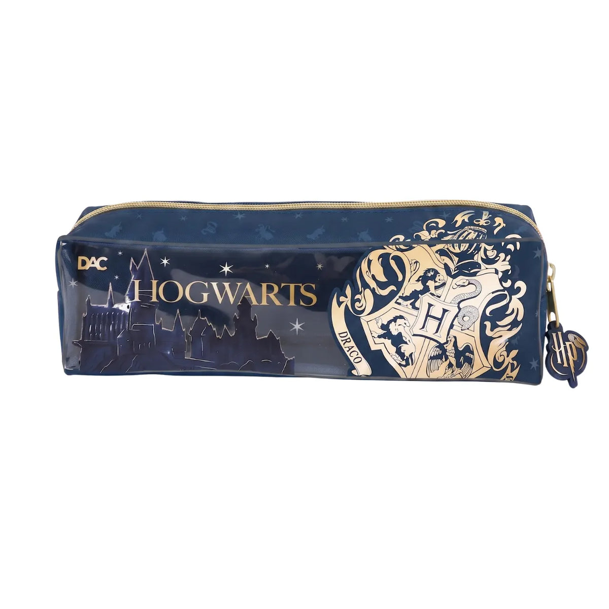 Estojo Escolar PVC Cristal Harry Potter Dac