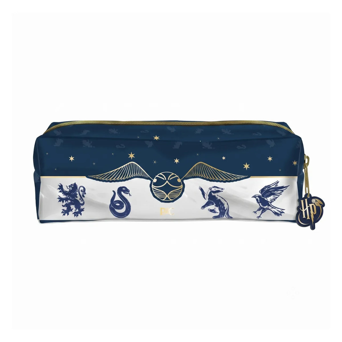 Estojo Escolar PVC Cristal Harry Potter Dac