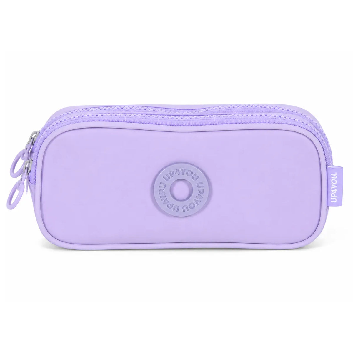 Estojo Escolar Ziper Duplo Roxo Up4you Luxcel