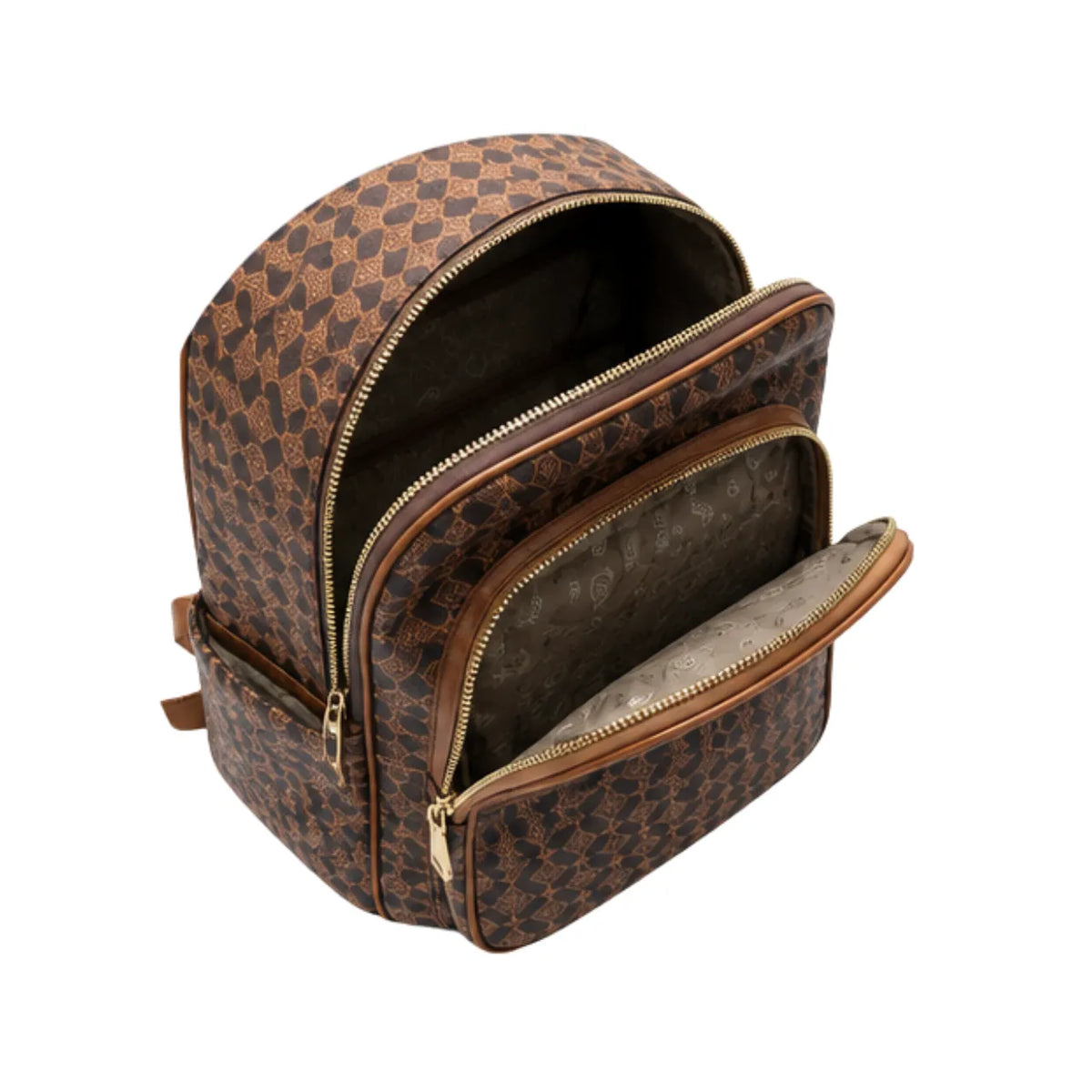 Mochila Feminina Café Texturizada Chenson