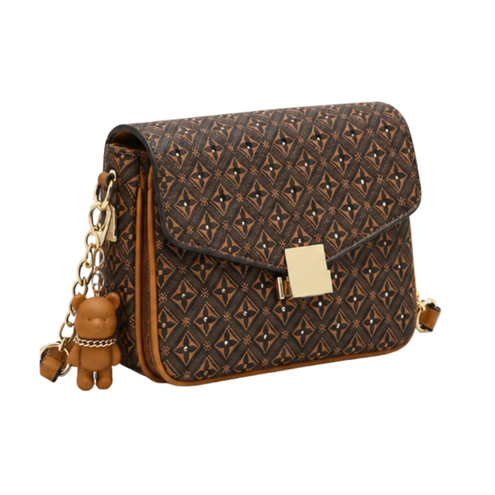 Bolsa Feminina Café Transversal Chenson