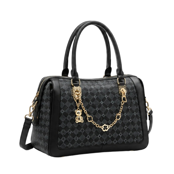Bolsa Feminina Preta de Mão Transversal Chenson