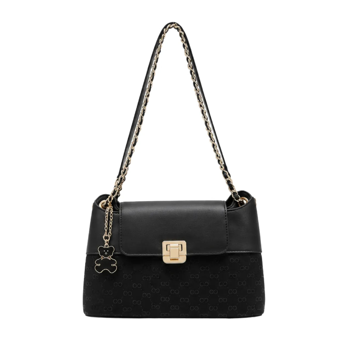 Bolsa Feminina Preta Transversal Chenson