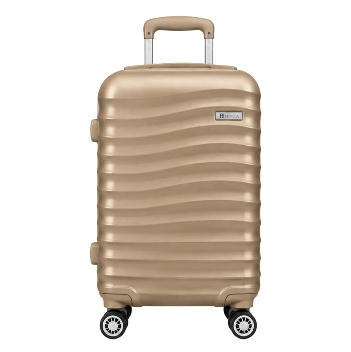 Mala de Viagem Expansível 15/20kg Champanhe Policarbonato