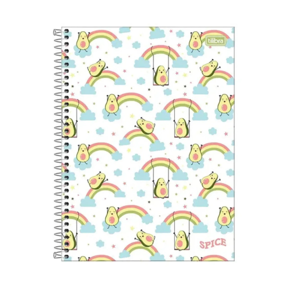 Caderno Abacate Spice 10 Matérias 160 Folhas Tilibra