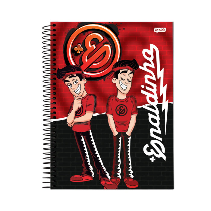 Caderno Enaldinho 10 Matérias 160 Folhas Jandaia
