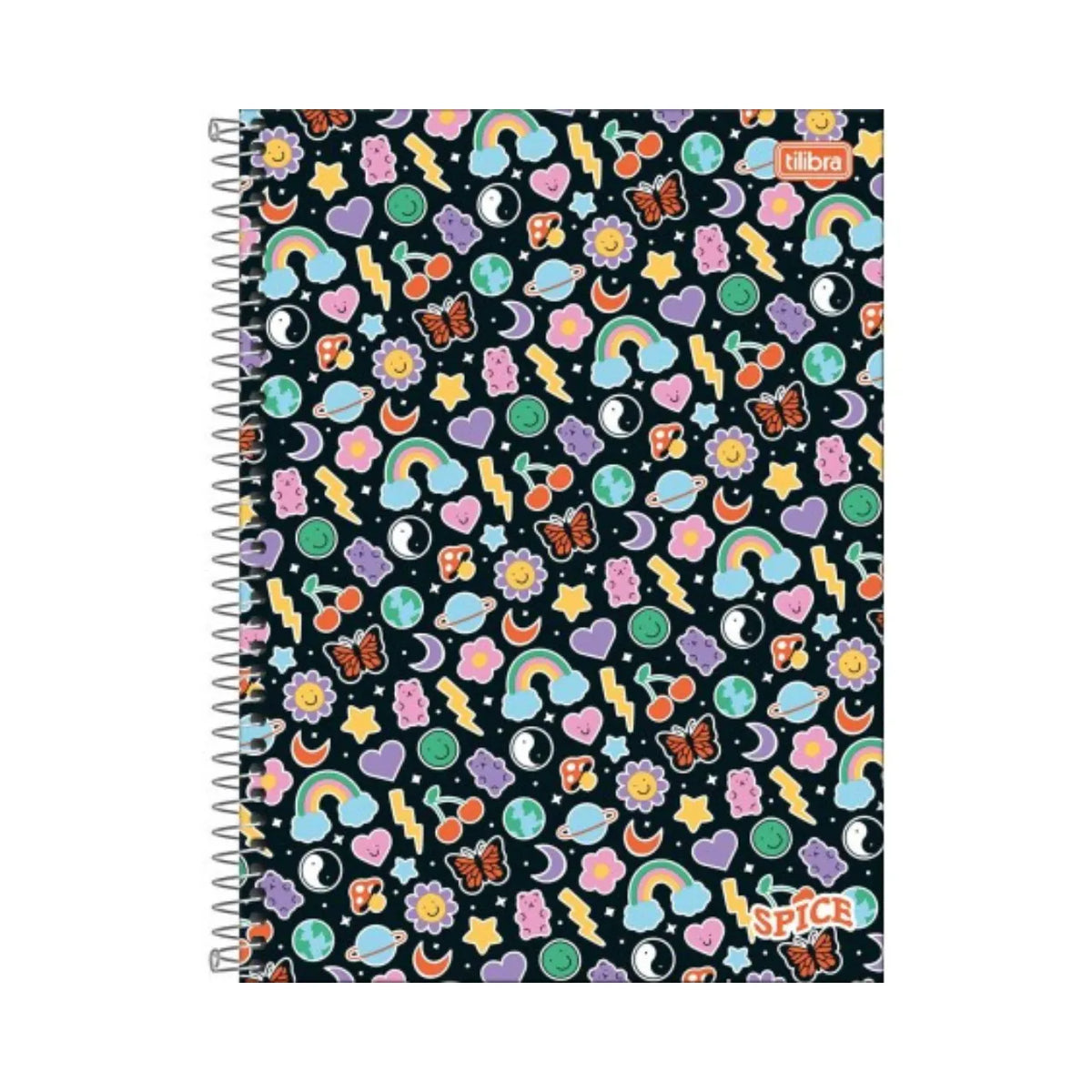 Caderno Spice 10 Matérias 160 Folhas Tilibra
