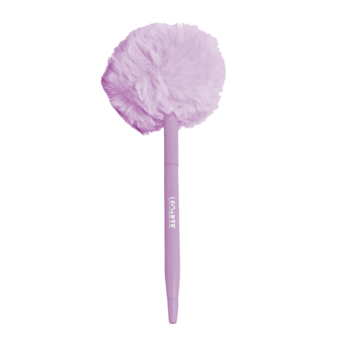 Caneta Esferográfica Pompom Roxa Leo e Leo