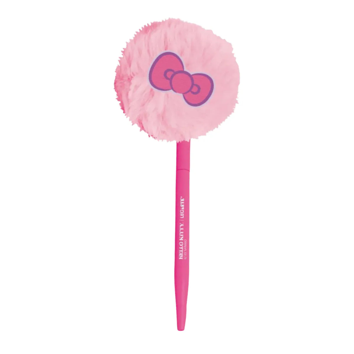 Caneta Esferográfica Pompom Hello Kitty Rosa Leonora