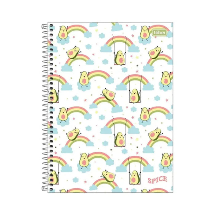 Caderno Abacate 12 Matérias 192 Folhas Tilibra