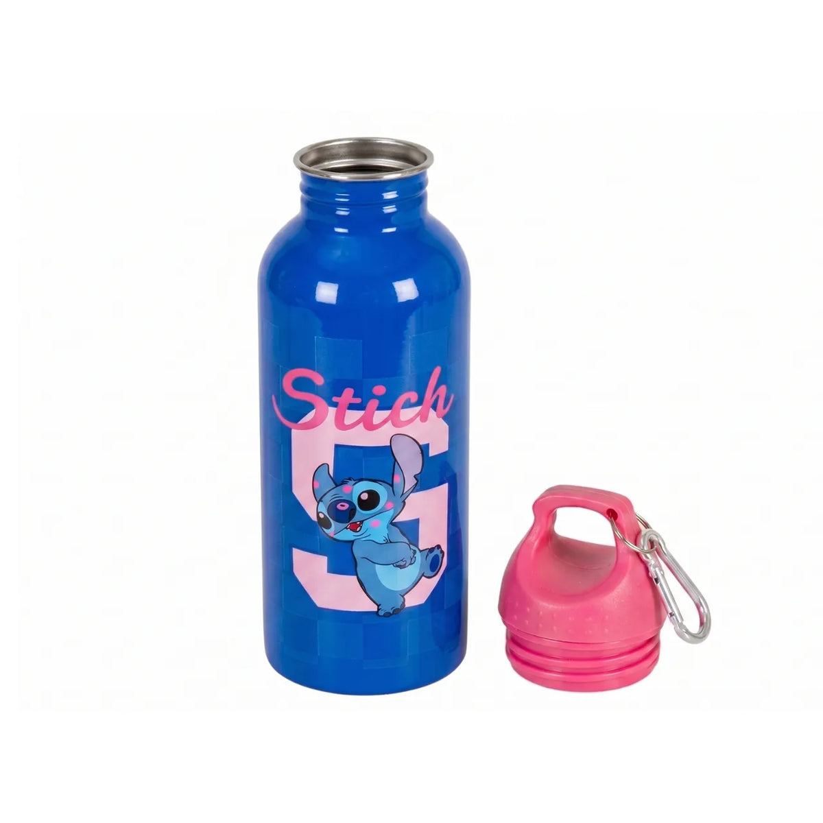 Garrafa Termica Stitch Azul 750ml Luxcel
