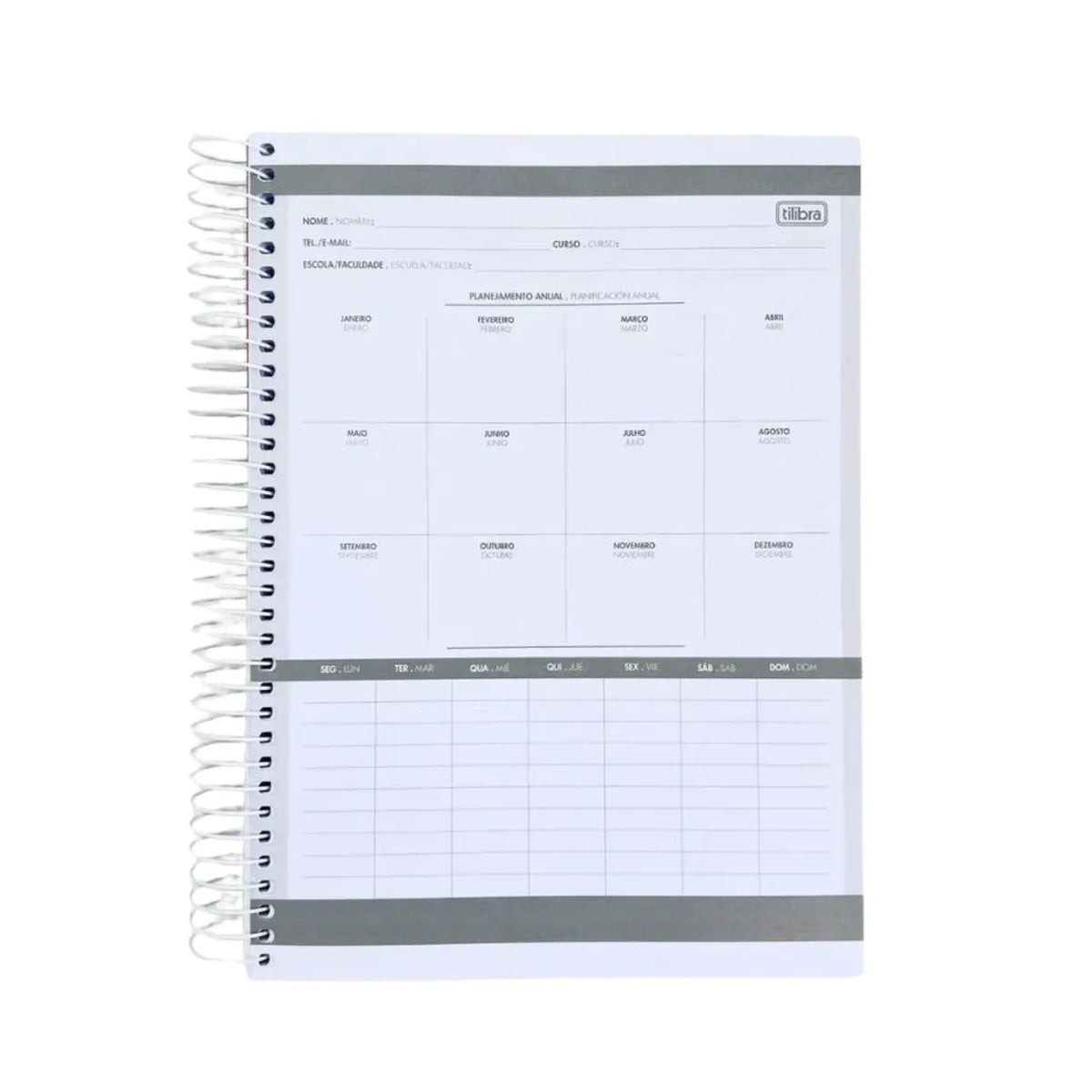 Caderno 12 Matérias Tilibra Vibe 192 Folhas