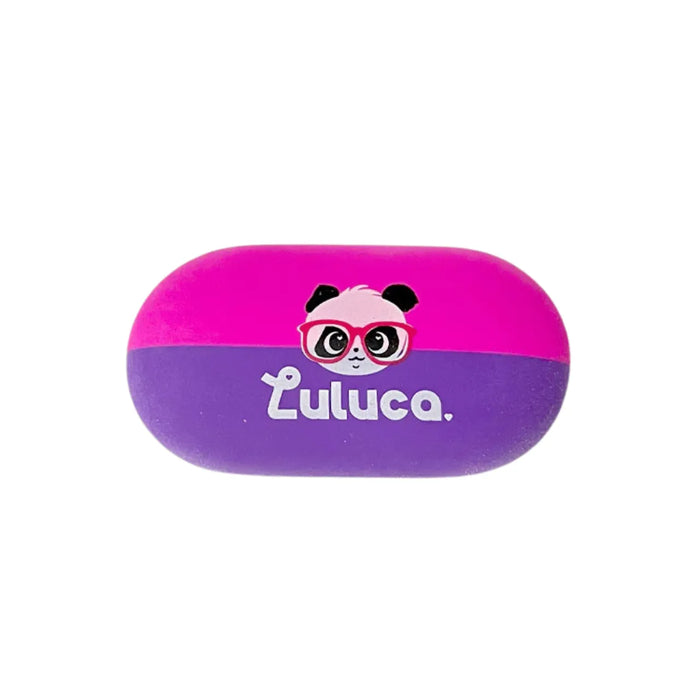 Borracha Luluca Panda Rosa e Roxa