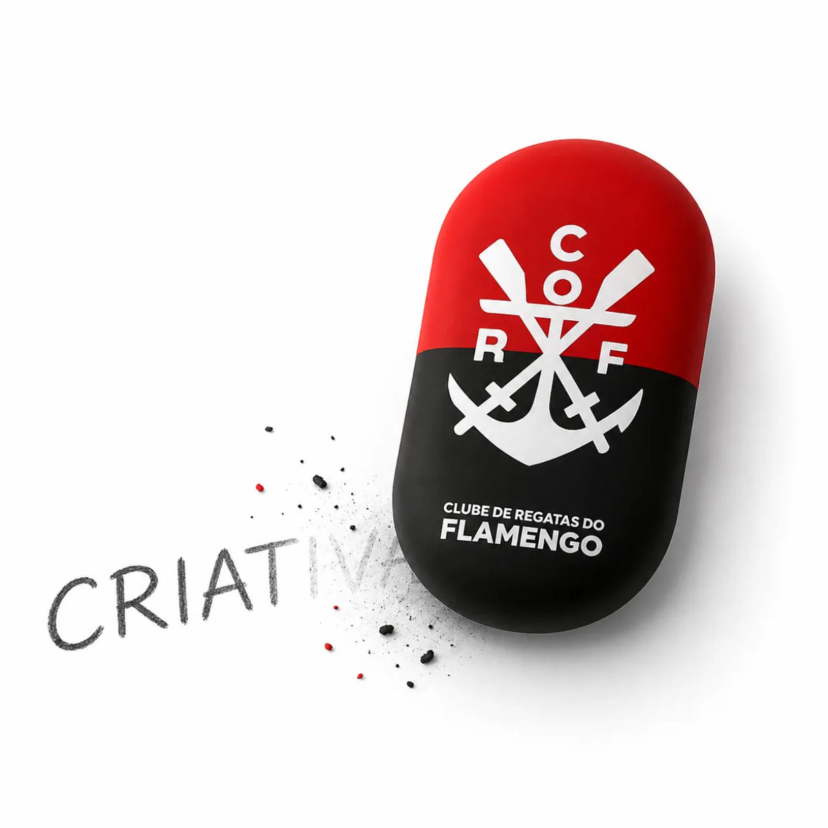 Borracha Flamengo Escudo CRF Skypaper
