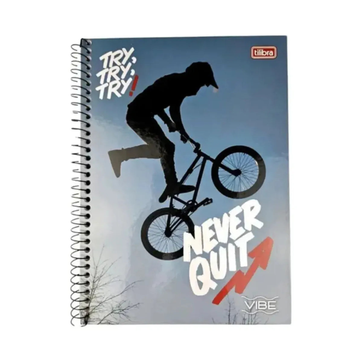 Caderno Vibe BMX 12 Matérias 192 Folhas Tilibra