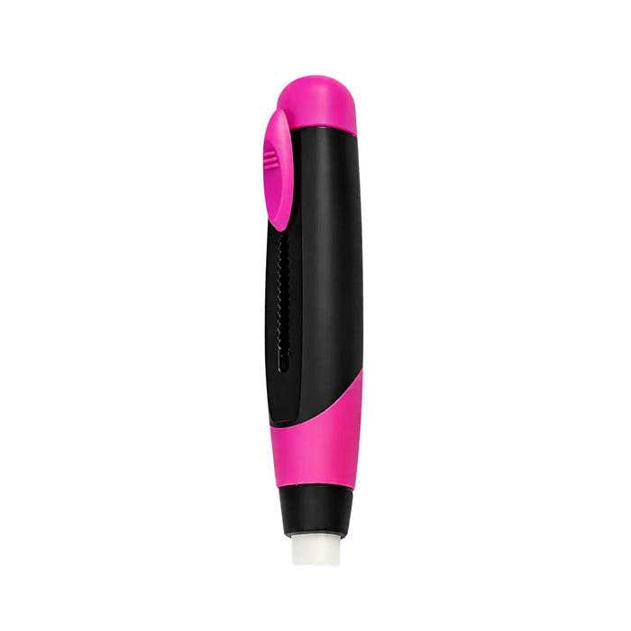 Caneta Borracha Retrátil Rosa Molin