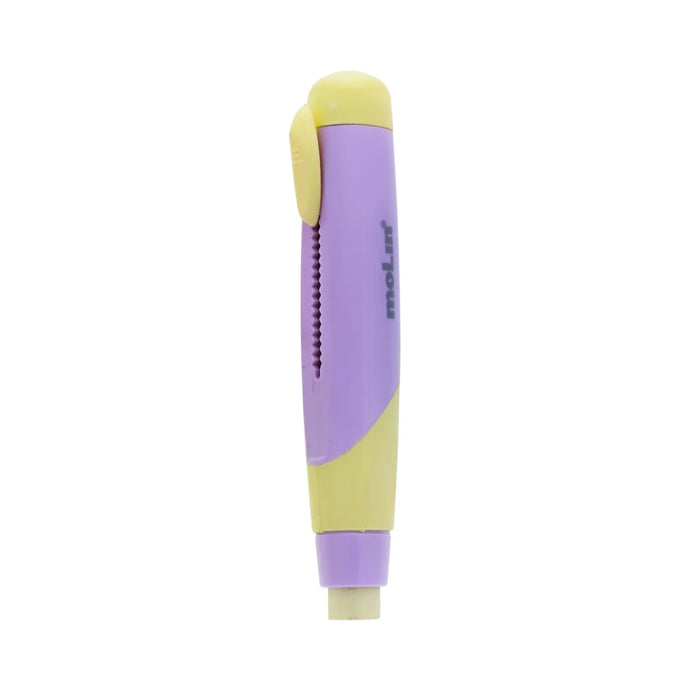 Caneta Borracha Retrátil Tons Pastel Molin