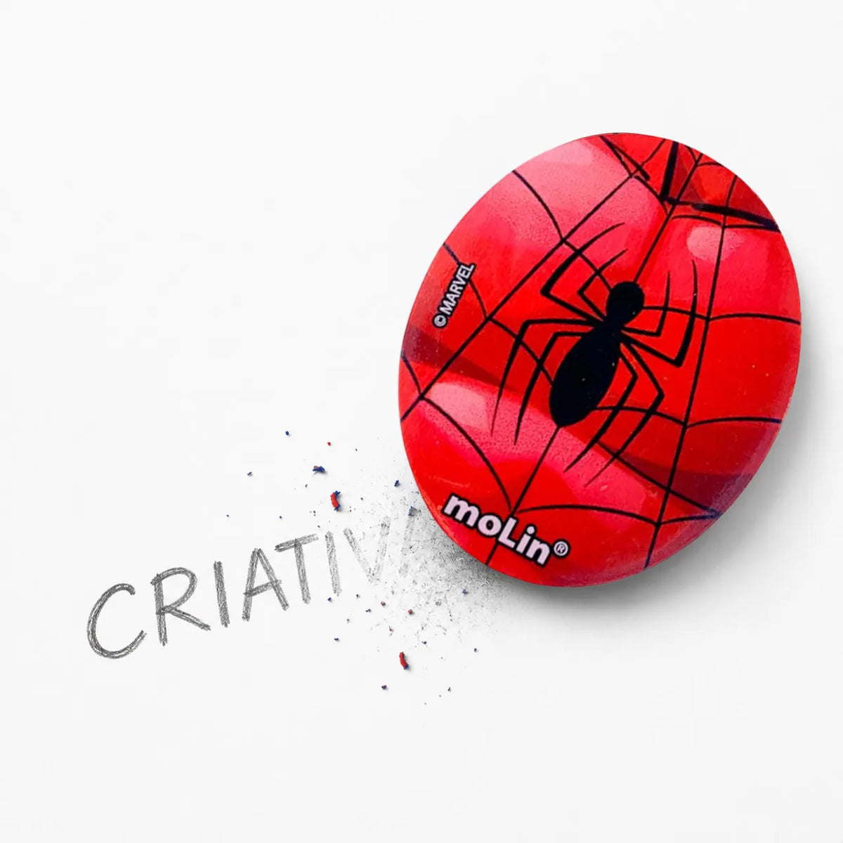 Borracha Spider-Man Aranha Vermelha Molin