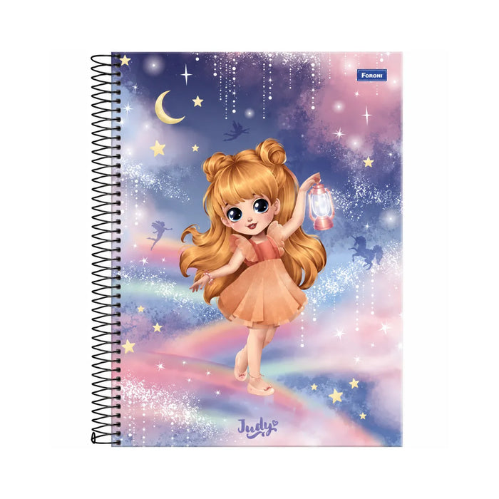 Caderno 15 Matérias Judy Foroni 240 Folhas