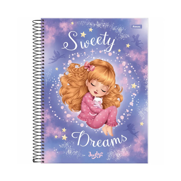 Caderno Judy Foroni 15 Matérias 240 Folhas
