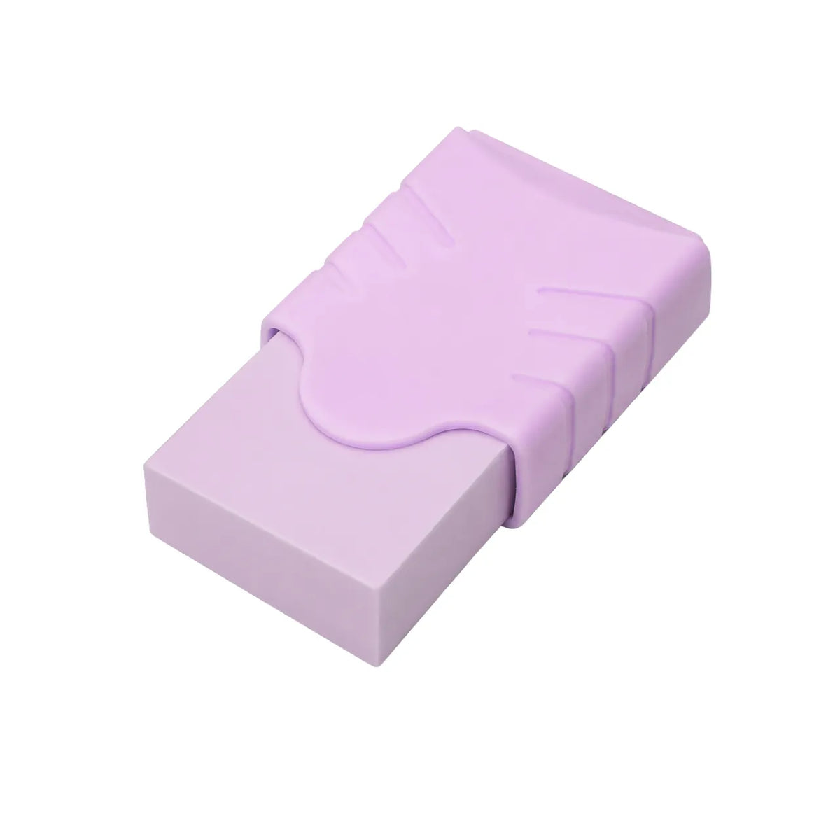 Borracha Tons Pastel Lilás com Capa Molin