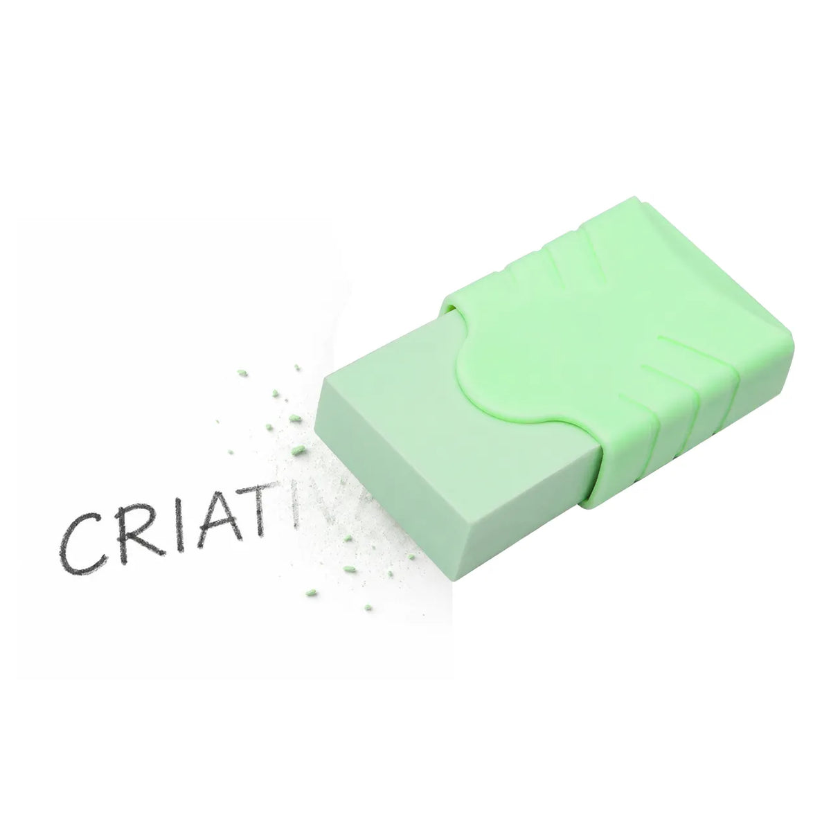 Borracha Tons Pastel Verde com Capa Molin