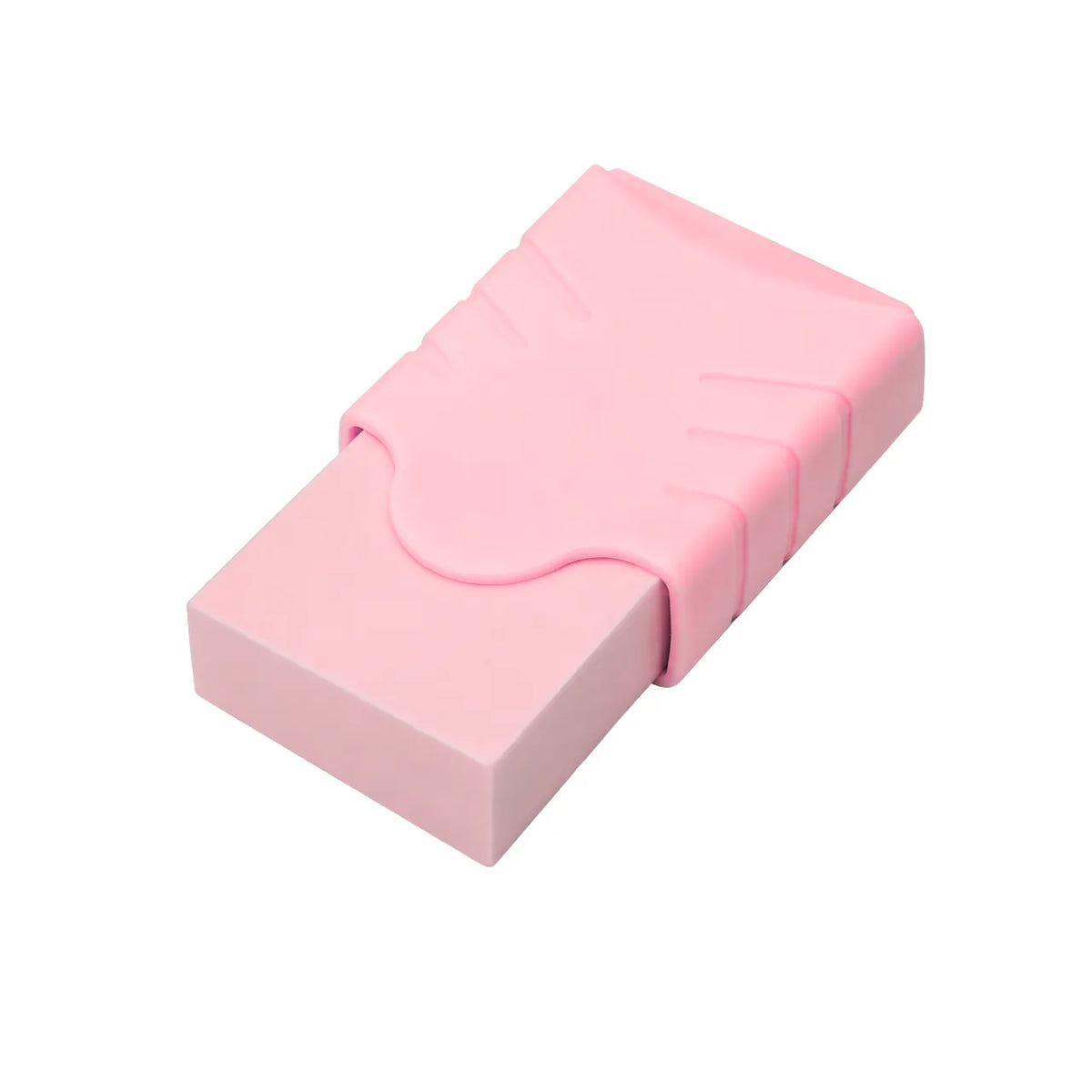 Borracha Tons Pastel Rosa com Capa Molin
