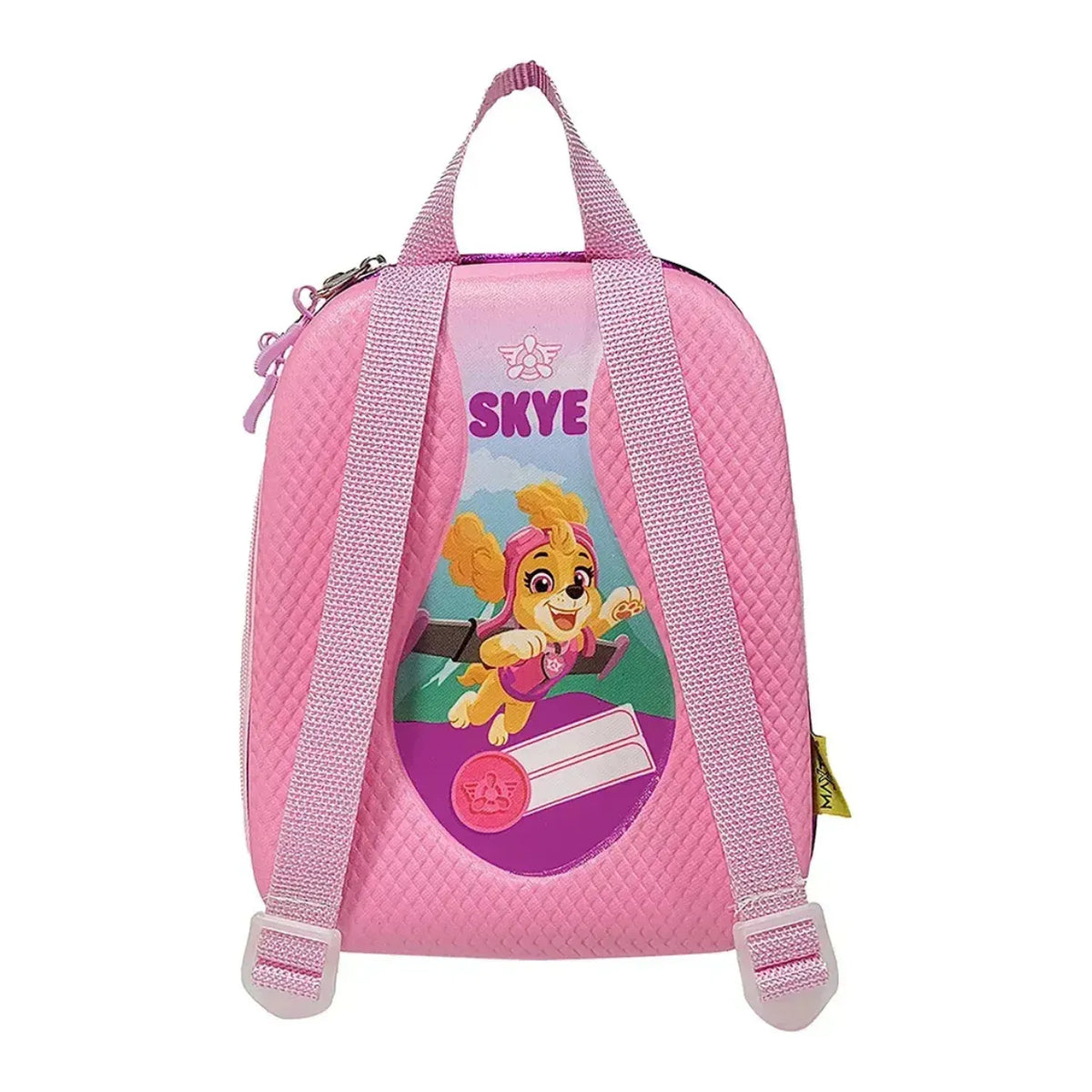 Kit Mochila Rodinha Paw Patrol Skye Lancheira Diplomata