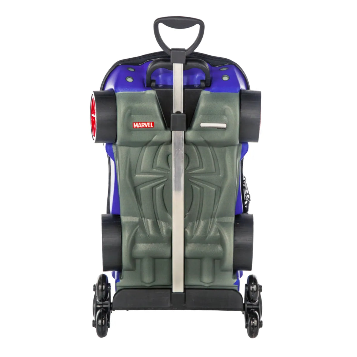 Kit Mochila Rodinha Homem Aranha Carro Lancheira Diplomata
