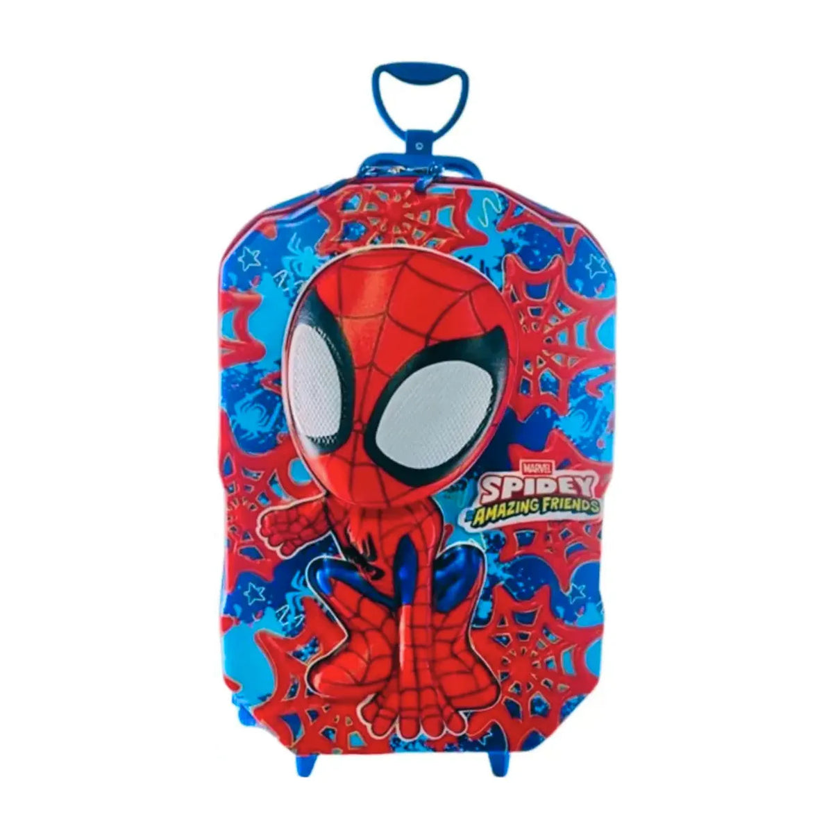 Kit Mochila Rodinha Homem Aranha Lancheira Diplomata