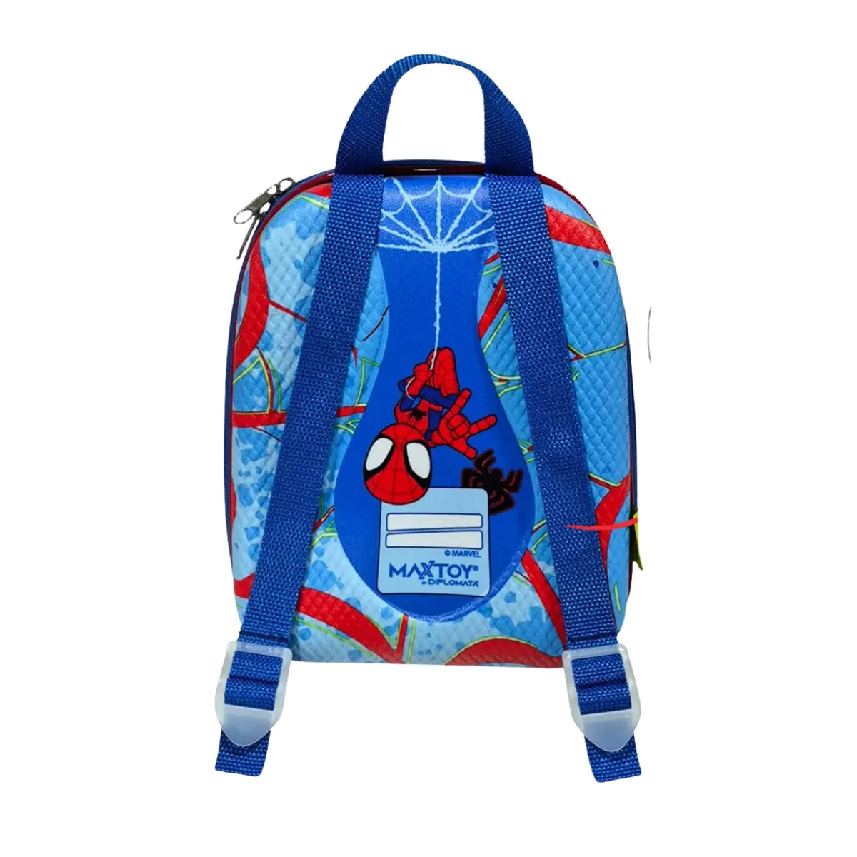 Kit Mochila Rodinha Homem Aranha Lancheira Diplomata