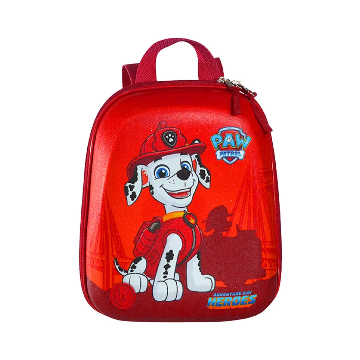 Kit Mochila Rodinha Paw Patrol Marshall Lancheira Diplomata