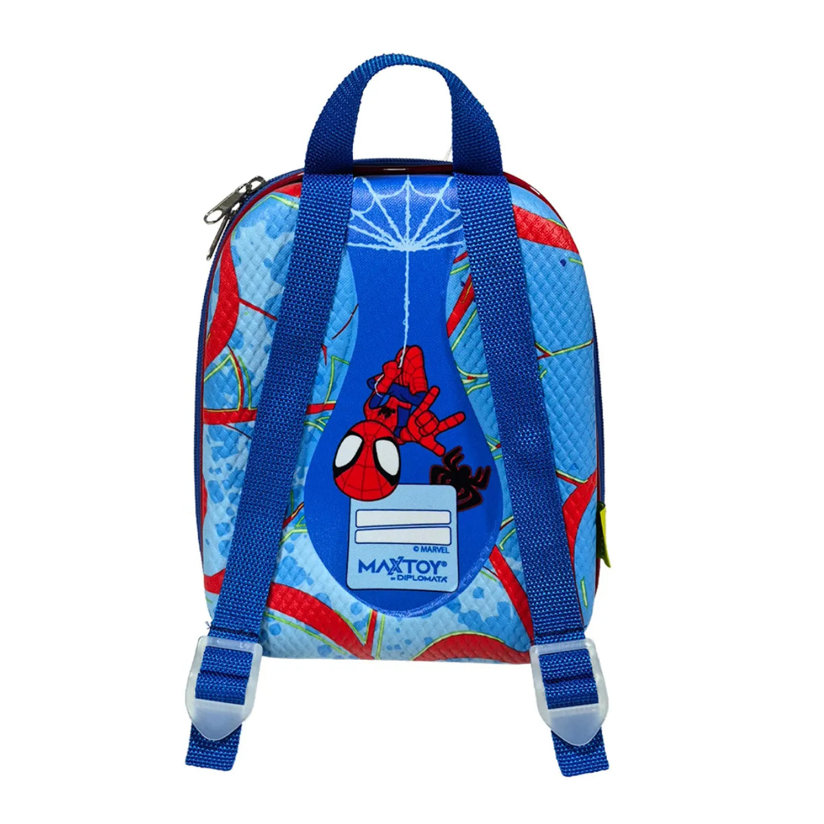 Kit Mochila Rodinha Homem Aranha Lancheira Diplomata