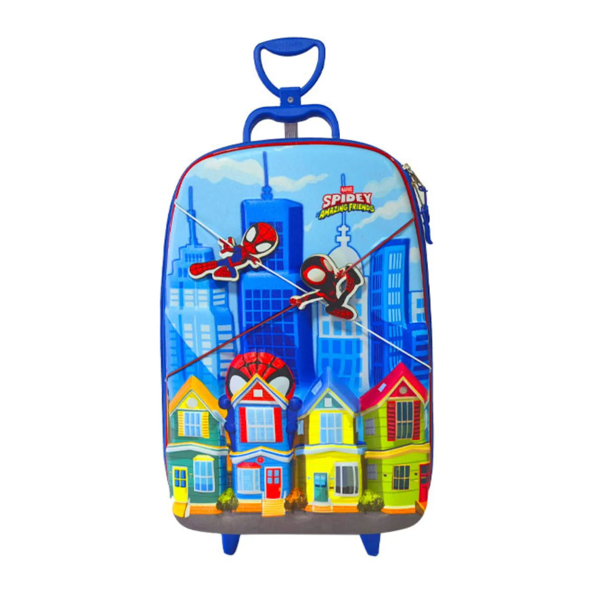 Kit Mochila Rodinha Homem Aranha Lancheira Diplomata