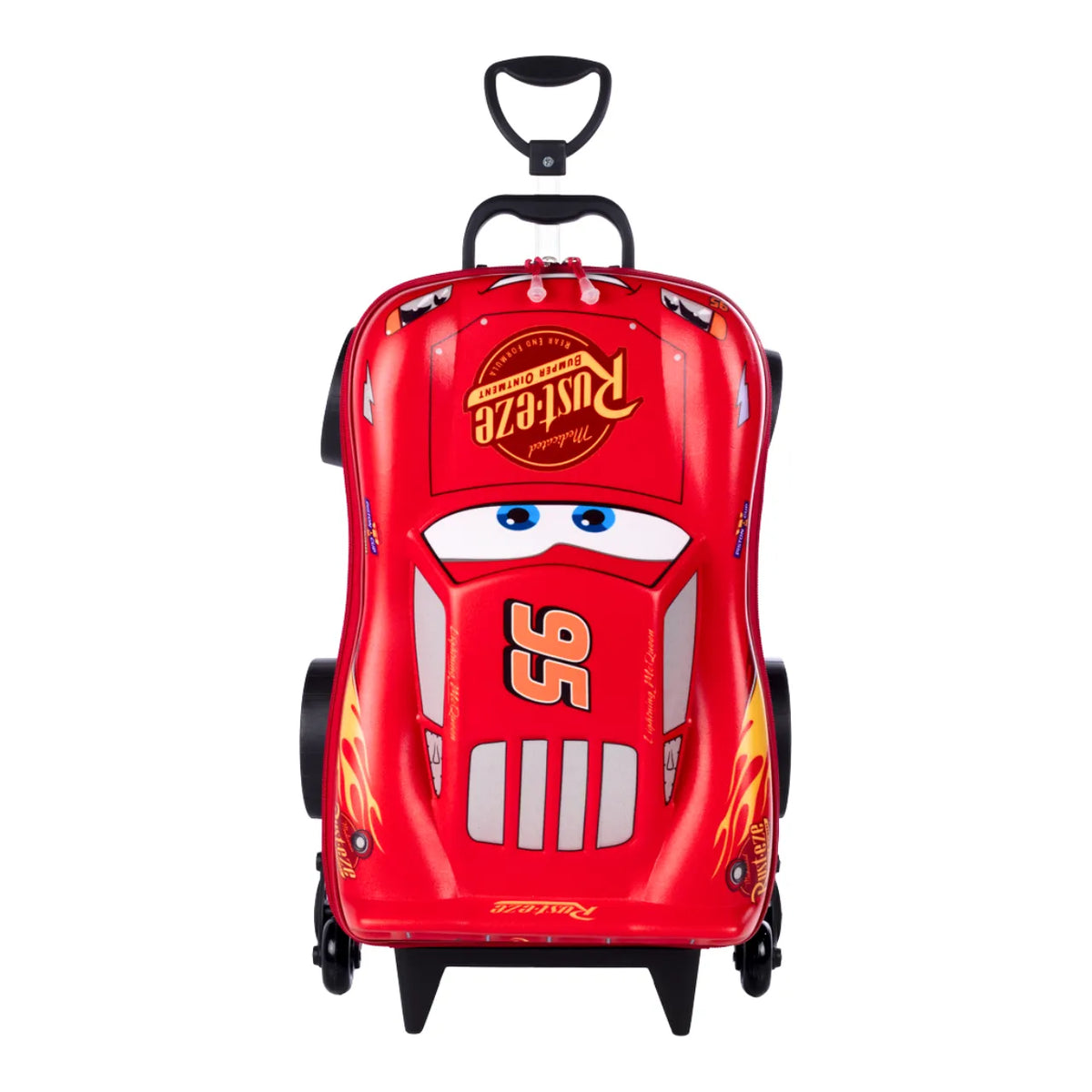 Kit Mochila Rodinha McQueen Carro com Lancheira Diplomata