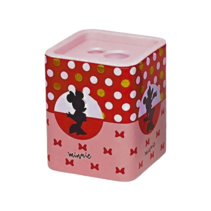 Apontador Metal Minnie Mouse Rosa com Depósito Molin