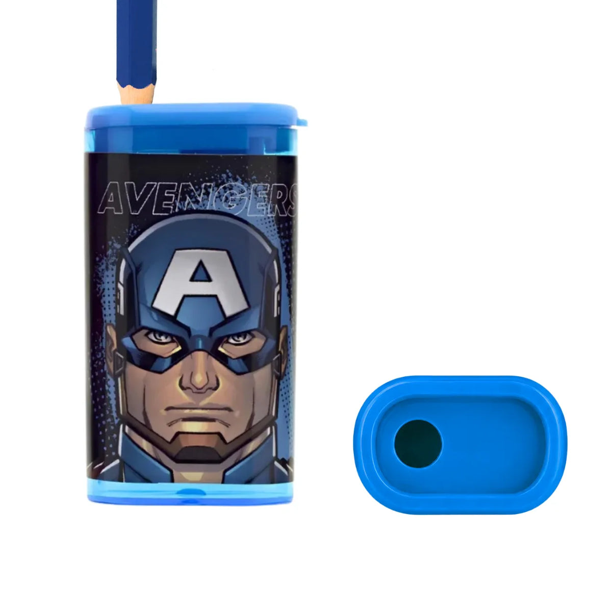 Apontador Capitão América Avengers com Depósito Molin