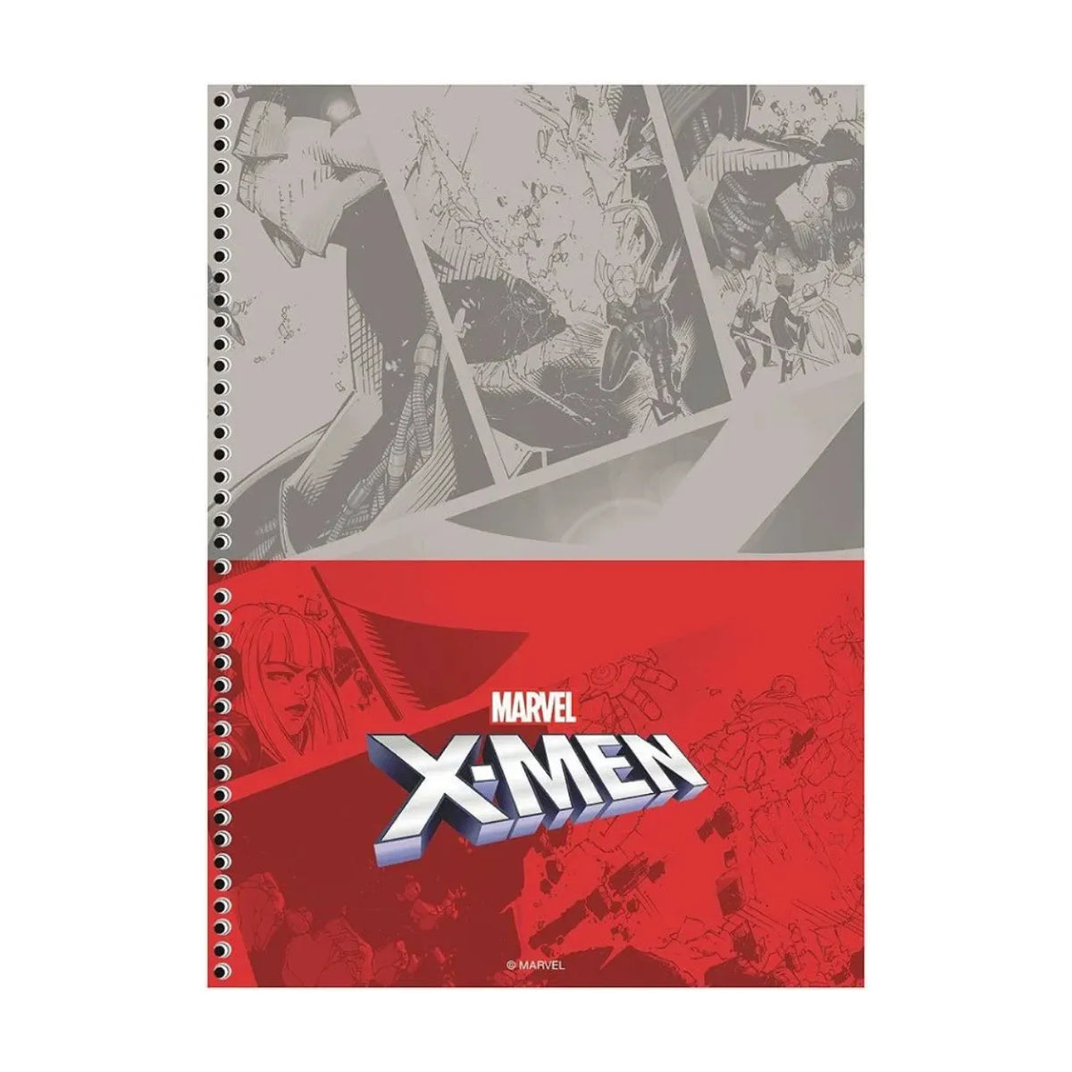 Caderno X-Men Marvel 10 Matérias 160 Folhas Espiral