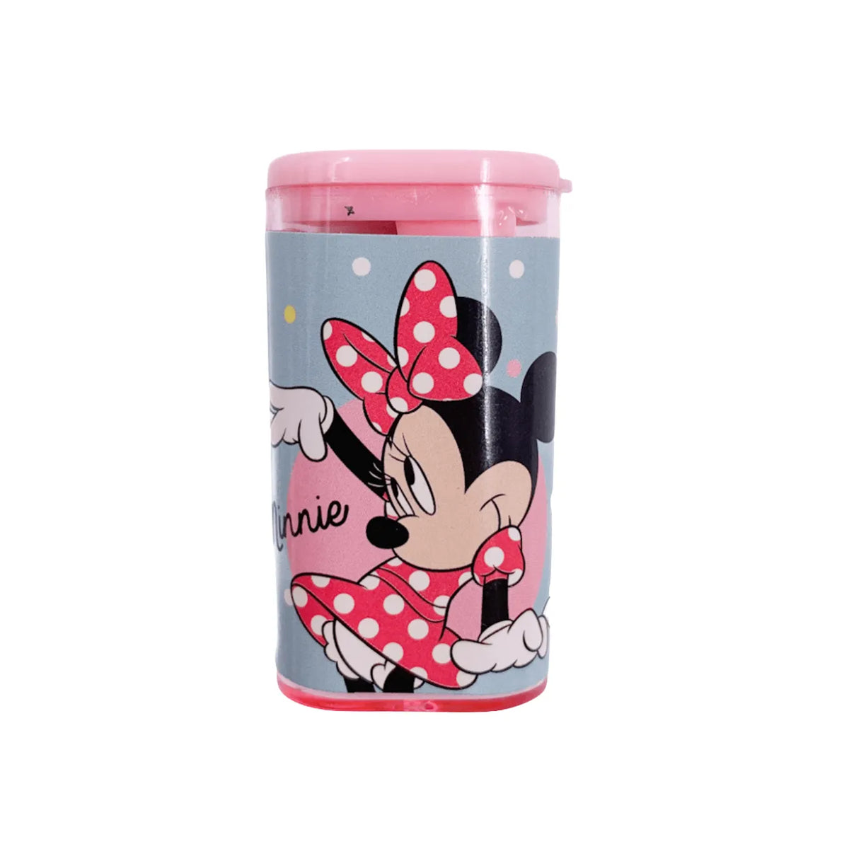 Apontador Minnie Tchau com Depósito Rosa Molin
