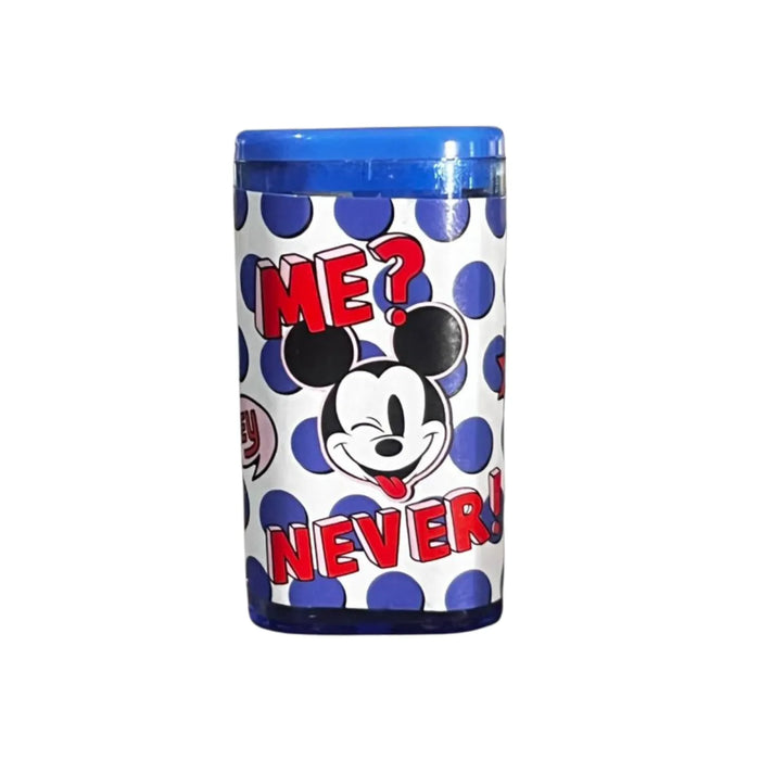 Apontador Mickey Me Never com Depósito Azul Molin