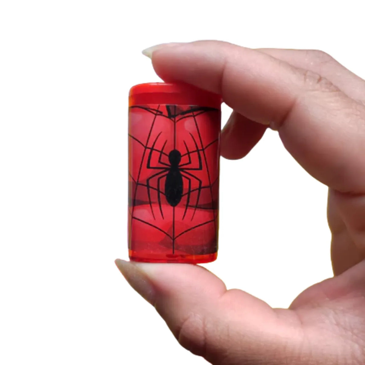 Apontador Spider-Man com Depósito Vermelho Molin