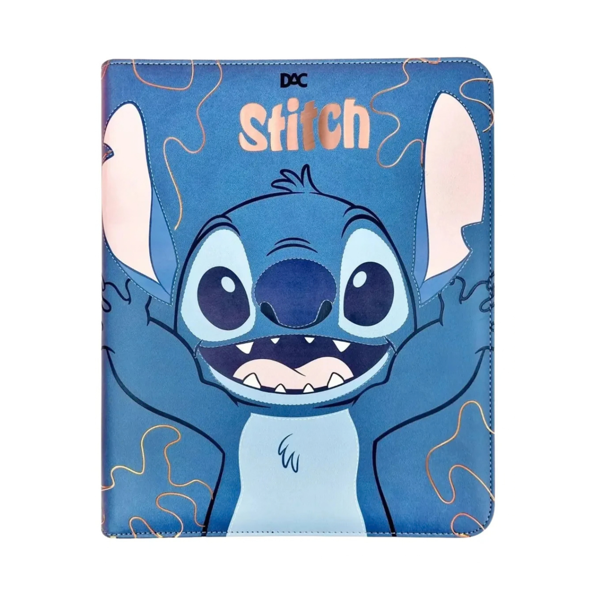 Fichário Universitário Stitch Disney DAC