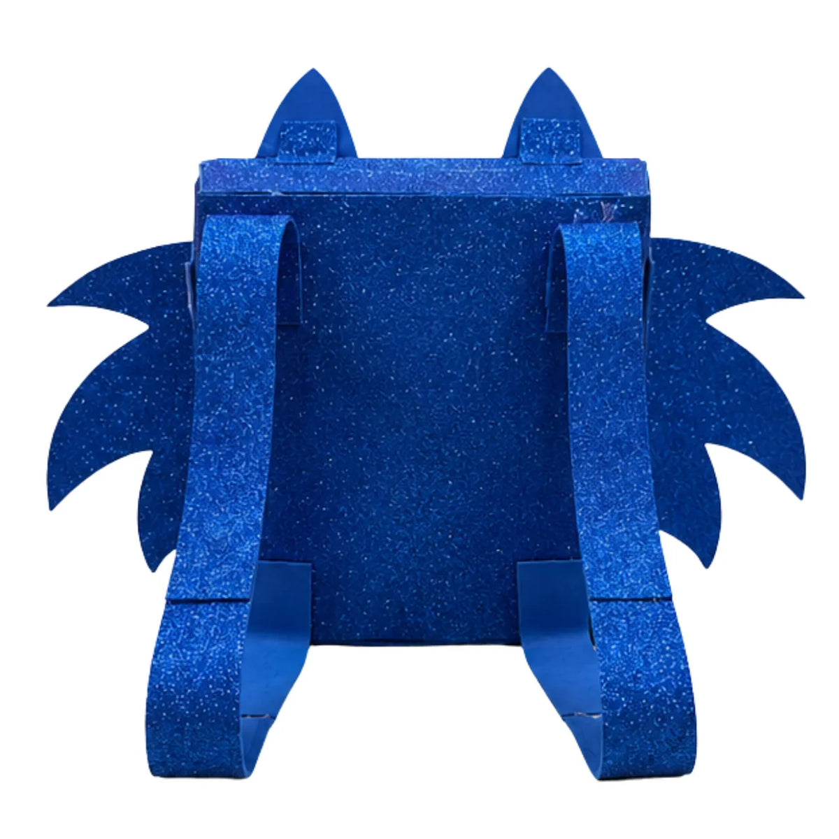 Mochila Maluca Sonic Azul com Glitter