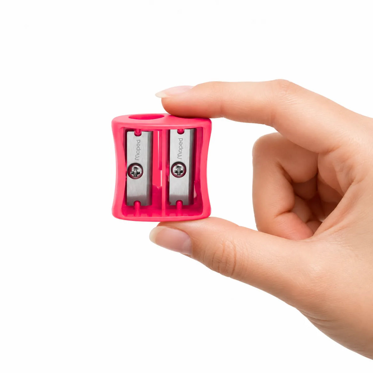 Apontador Simples Rosa Maped 2 Furos