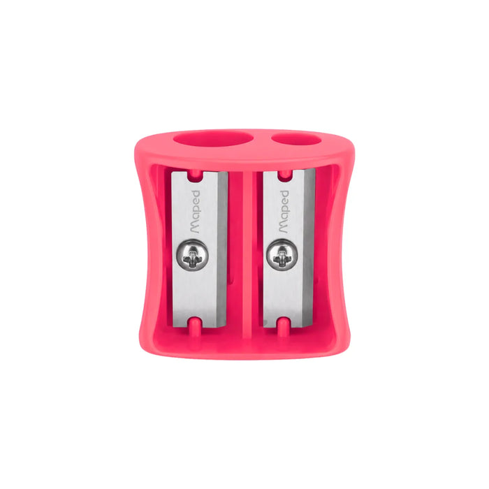 Apontador Simples Rosa Maped 2 Furos
