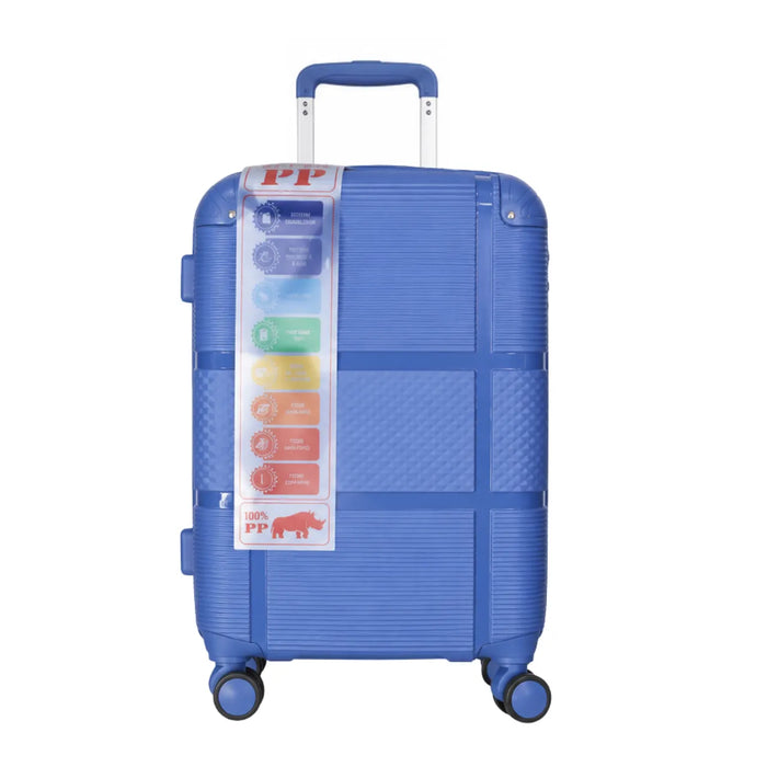 Mala Expansível 12/15kg Azul Polipropileno Hinza