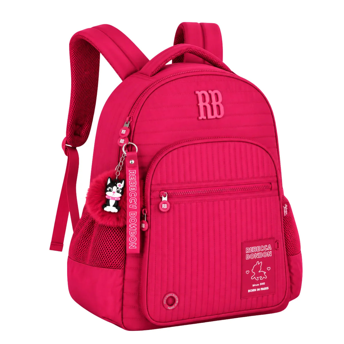 Mochila de Costas Rosa Rebecca Bonbon