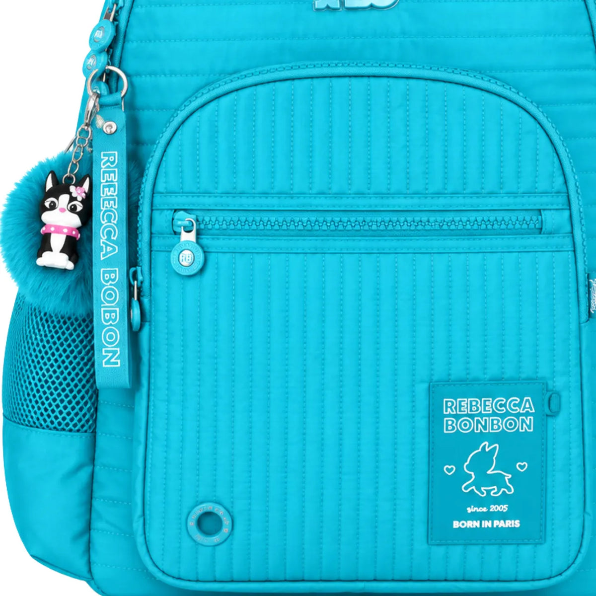 Mochila de Costas Verde Água Rebecca Bonbon
