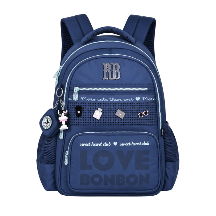 Mochila de Costas Azul Love Rebecca Bonbon